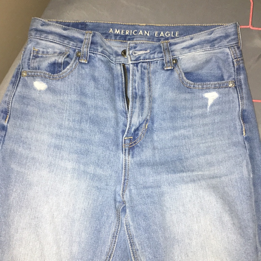 high waisted mom jeans